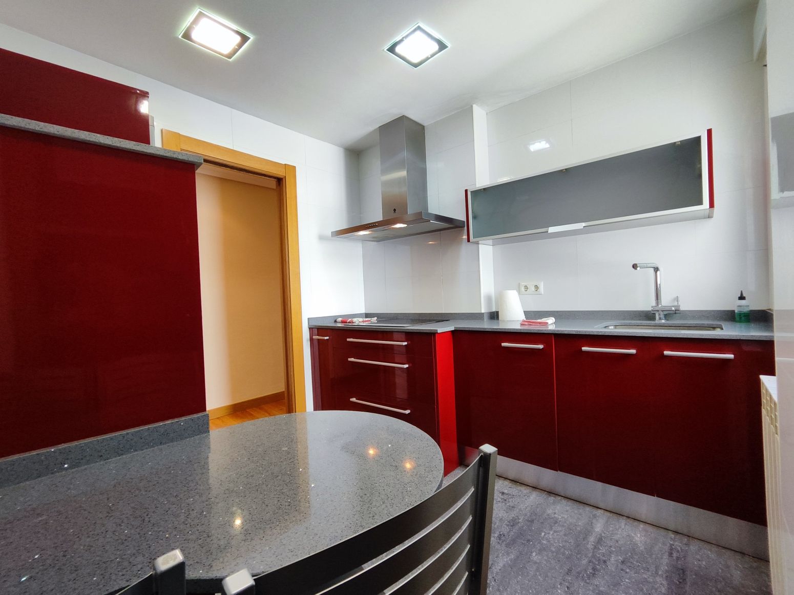 Kitchen of Flat for sale in  Logroño  with Heating and Parquet flooring