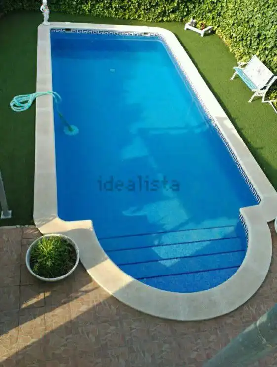 Swimming pool of Houses for sale in Sant Esteve Sesrovires  with Heating, Parquet flooring and Terrace