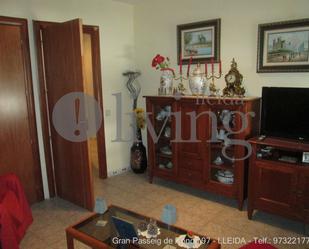 Living room of Single-family semi-detached for sale in Almenar  with Air Conditioner and Balcony