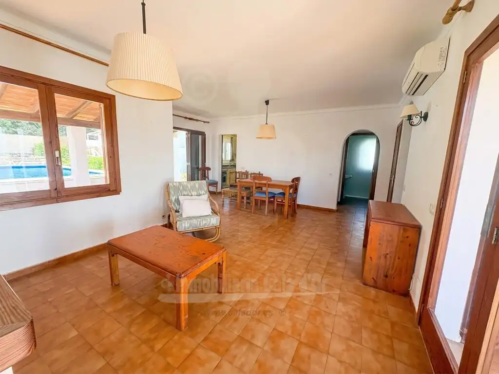 Sala de estar de Casa o chalet en venta en Santanyí con Terraza, Piscina y Piscina comunitaria