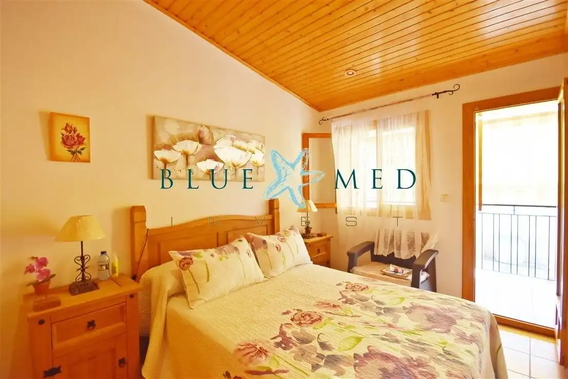 Schlafzimmer von Maisonette zum Verkauf in Mazarrón mit Terrasse, Abstellraum und Möbliert