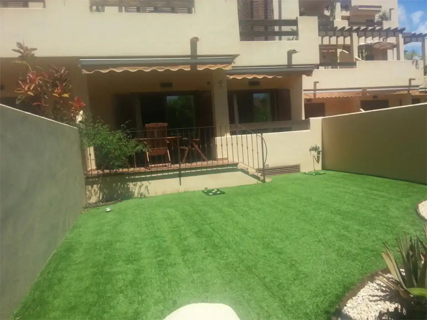 Garten von Wohnung zur Miete in Puerto Vera