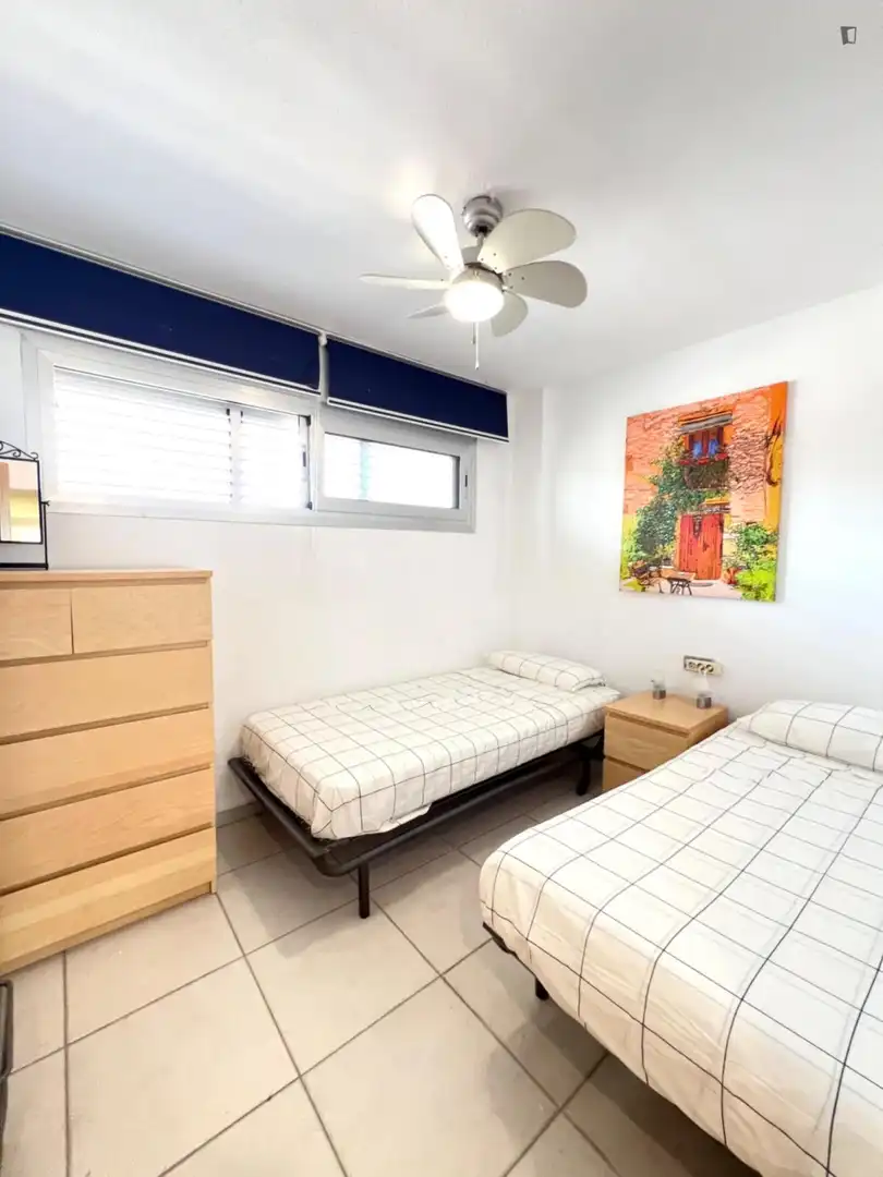 Bedroom of Apartments for rent in El Campello  with Air Conditioner, Furnished and Oven