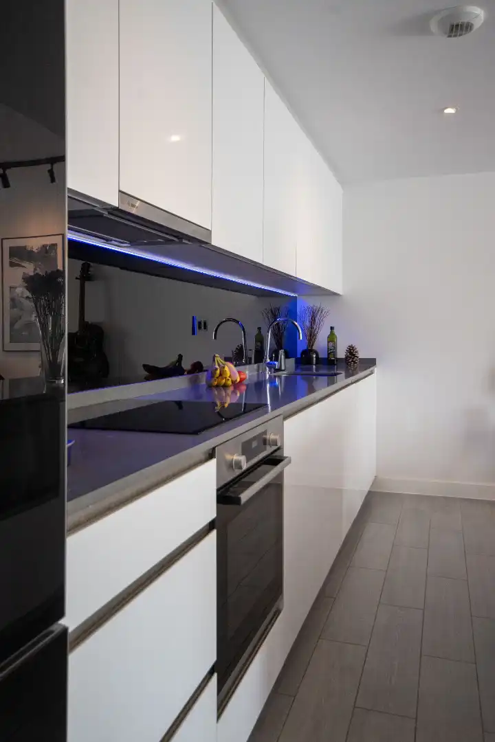 Cocina de Piso en venta en Mijas con Aire acondicionado, Jardín privado y Terraza