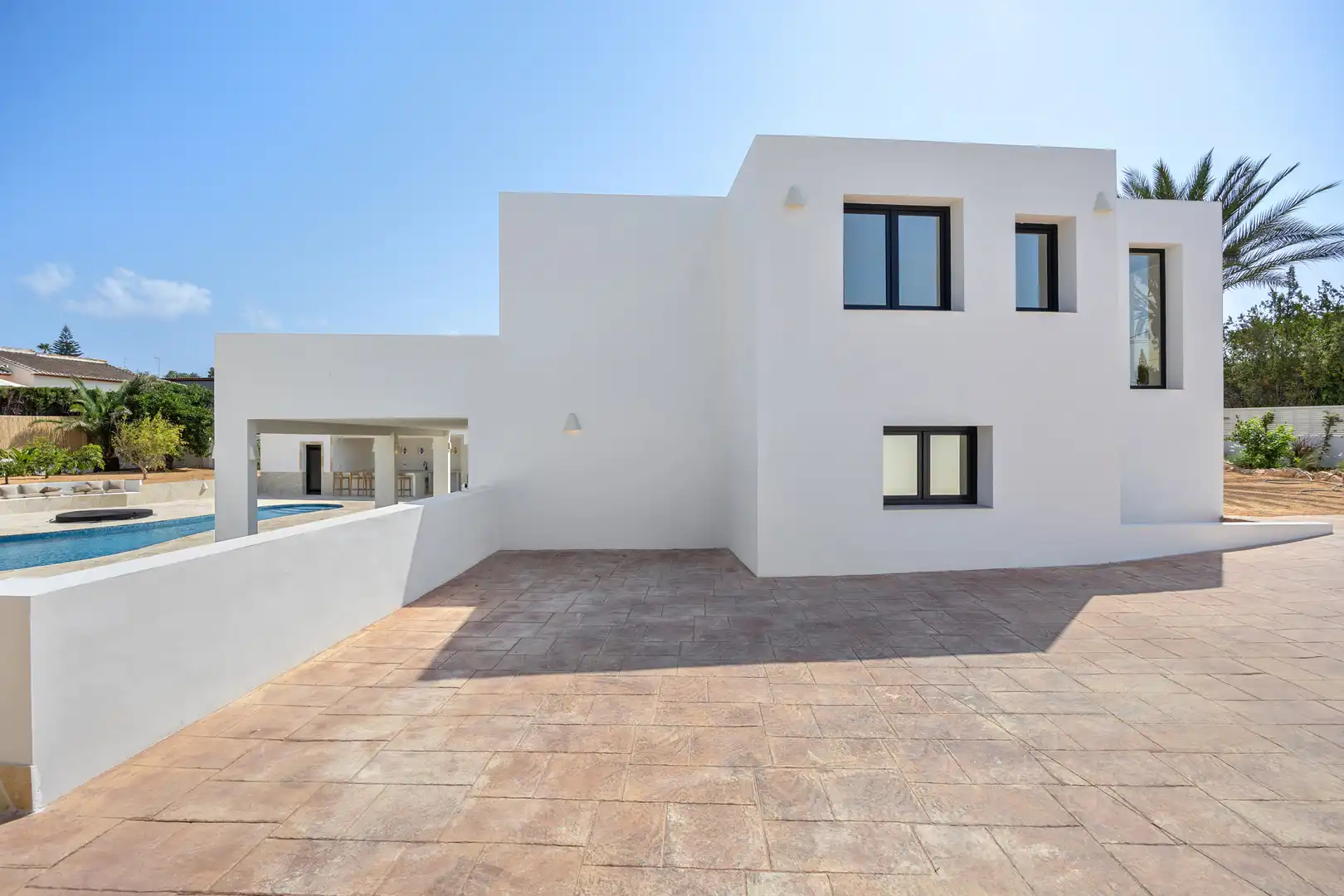 Vista exterior de Casa o xalet en venda en Jávea / Xàbia amb Aire condicionat