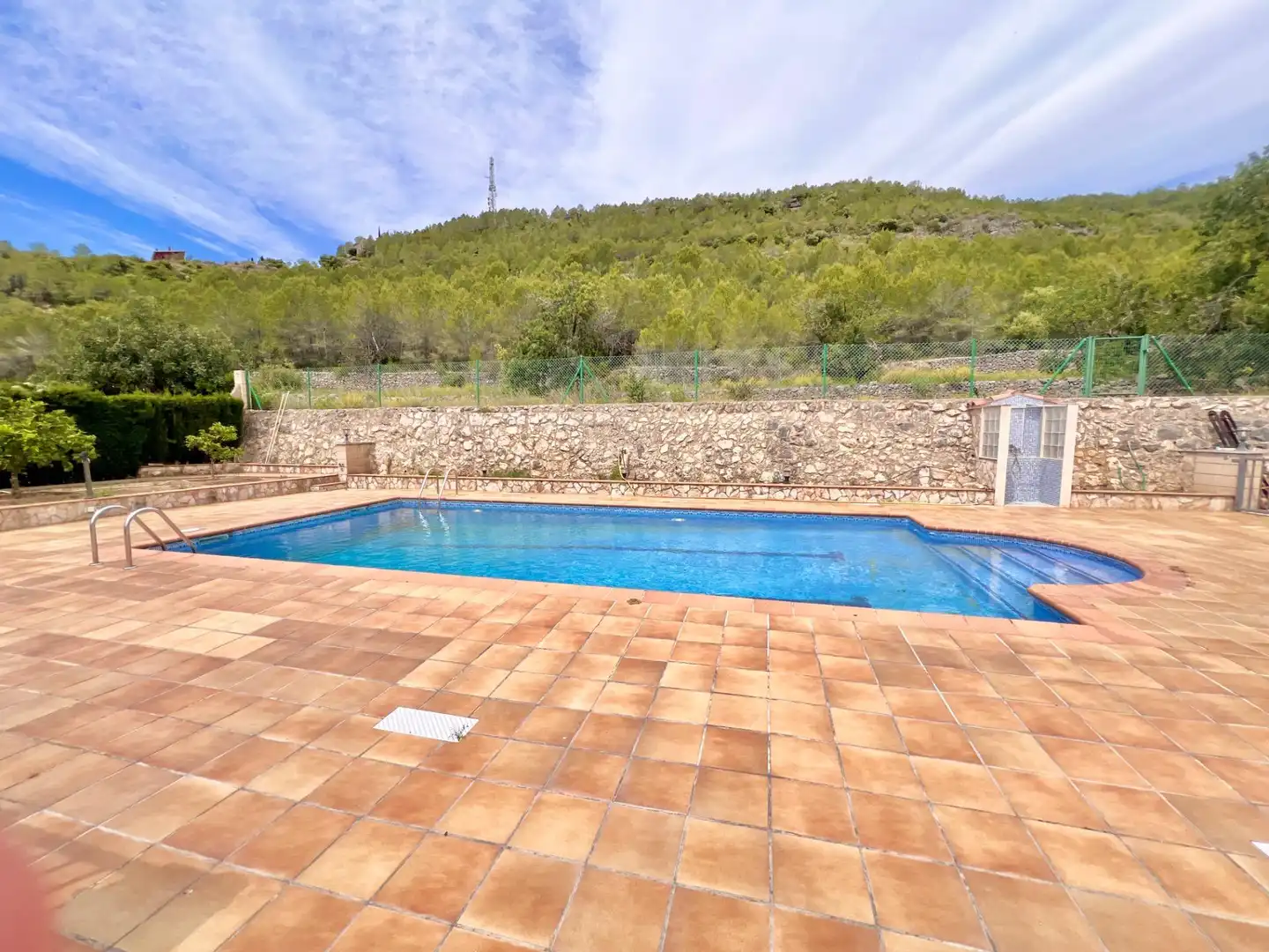 Swimming pool of Houses for sale in Vespella de Gaià  with Heating, Terrace and Swimming Pool