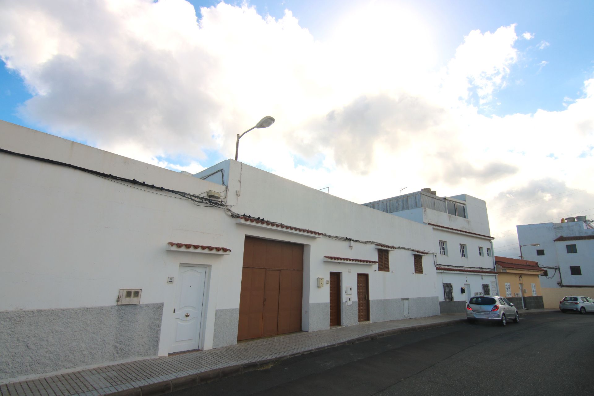 Exterior view of Single-family semi-detached for sale in Las Palmas de Gran Canaria  with Terrace and Furnished
