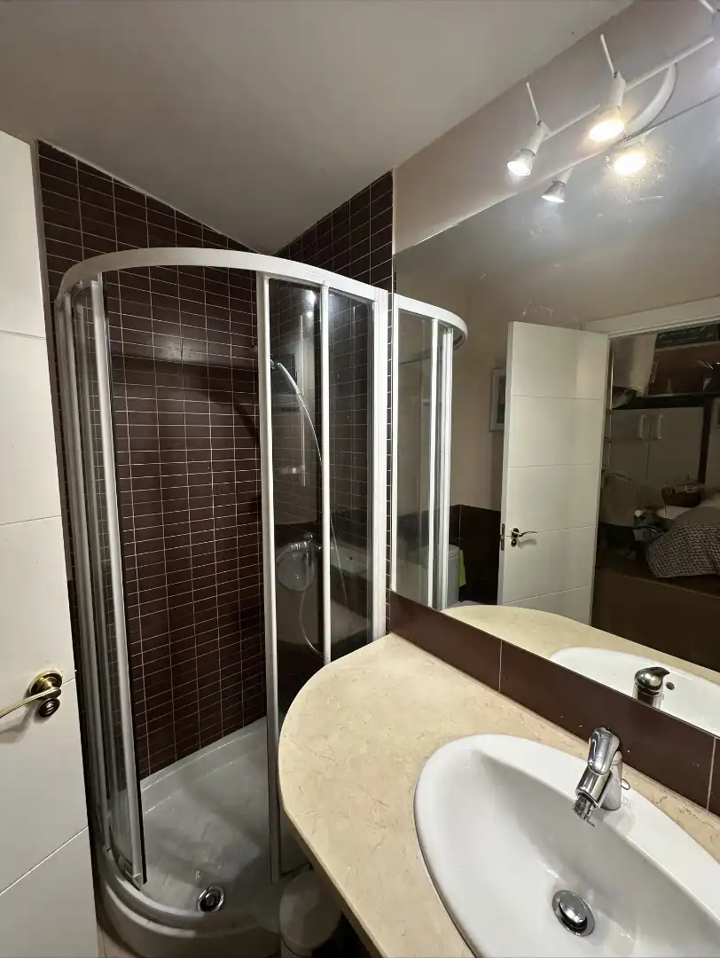 Baño de Casa adosada en venta en Collado Mediano con Aire acondicionado, Calefacción y Jardín privado