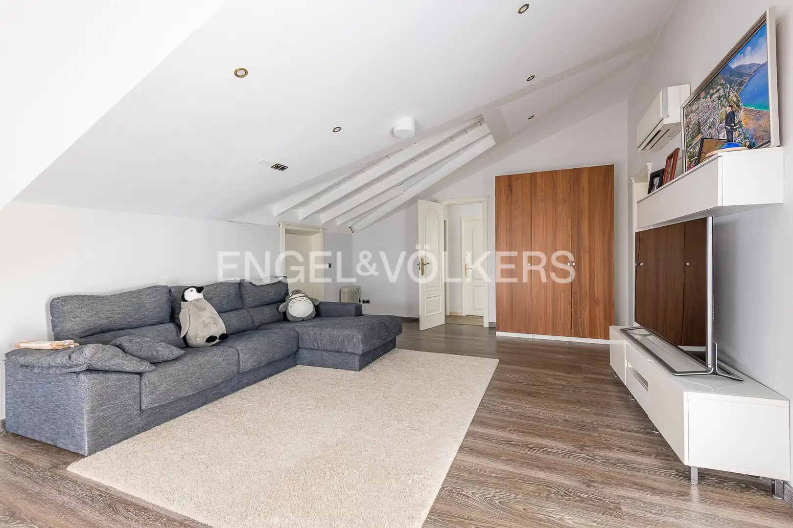 Sala d'estar de Casa o xalet en venda en Castelldefels amb Aire condicionat, Calefacció i Jardí privat