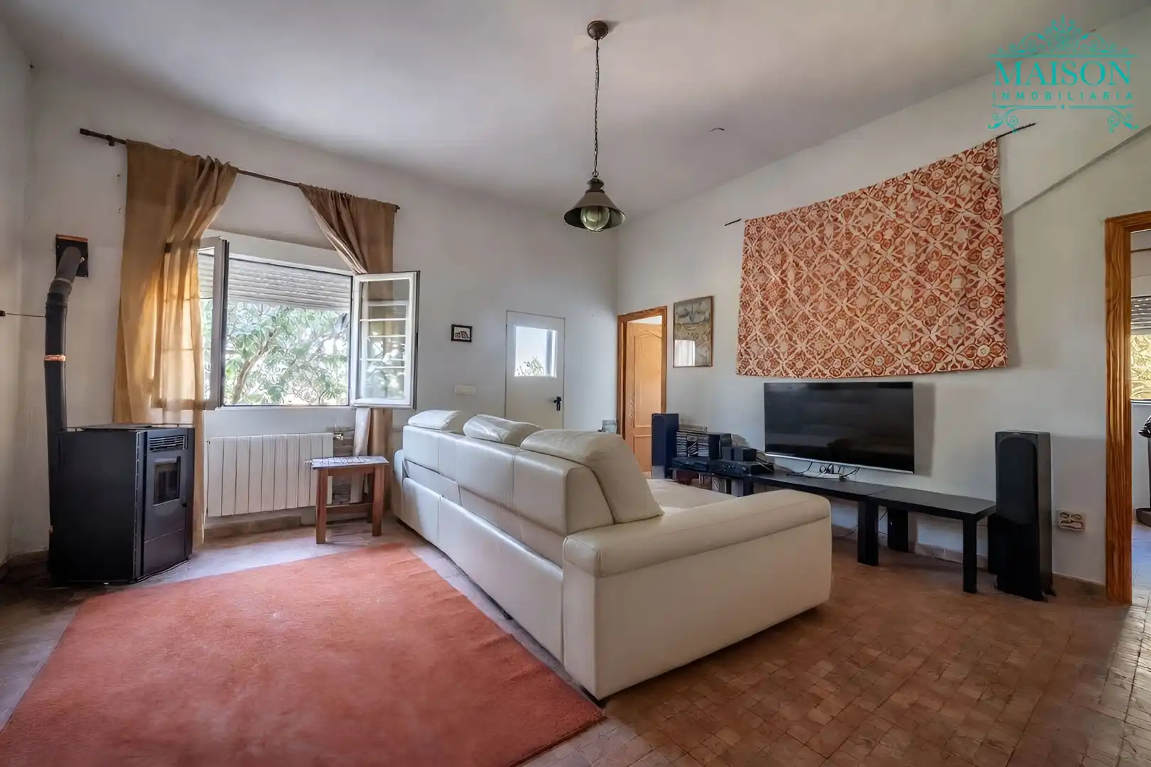 Living room of Houses for sale in El Casar  with Air Conditioner, Heating and Private garden