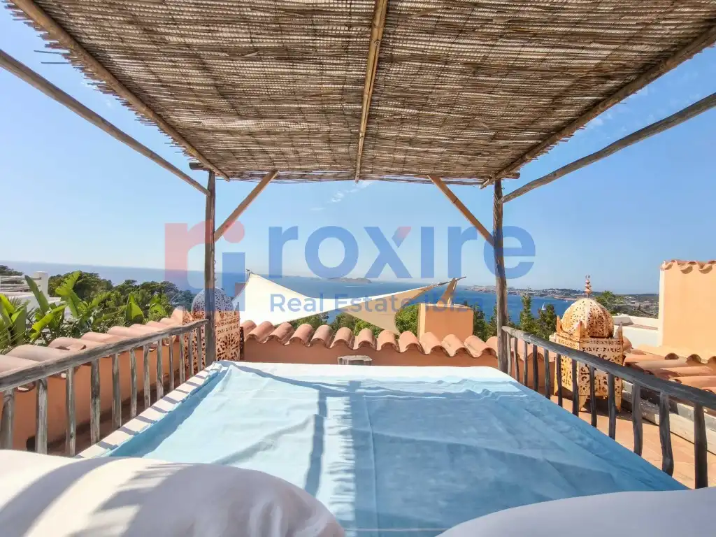Terraza de Casa adosada de alquiler en Sant Josep de sa Talaia con Aire acondicionado, Terraza y Amueblado