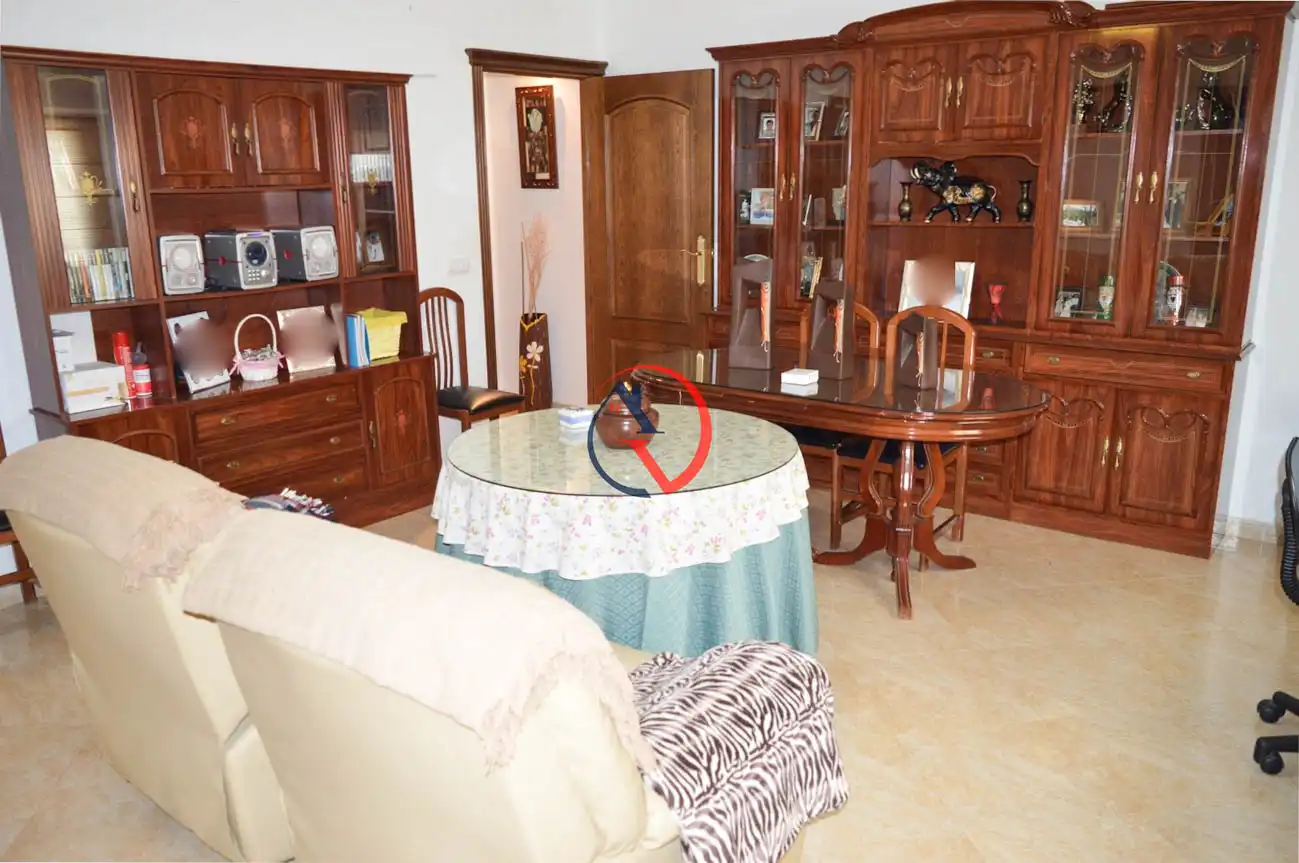Wohnzimmer von Haus oder Chalet zum Verkauf in Ribera del Fresno mit Klimaanlage, Terrasse und Möbliert
