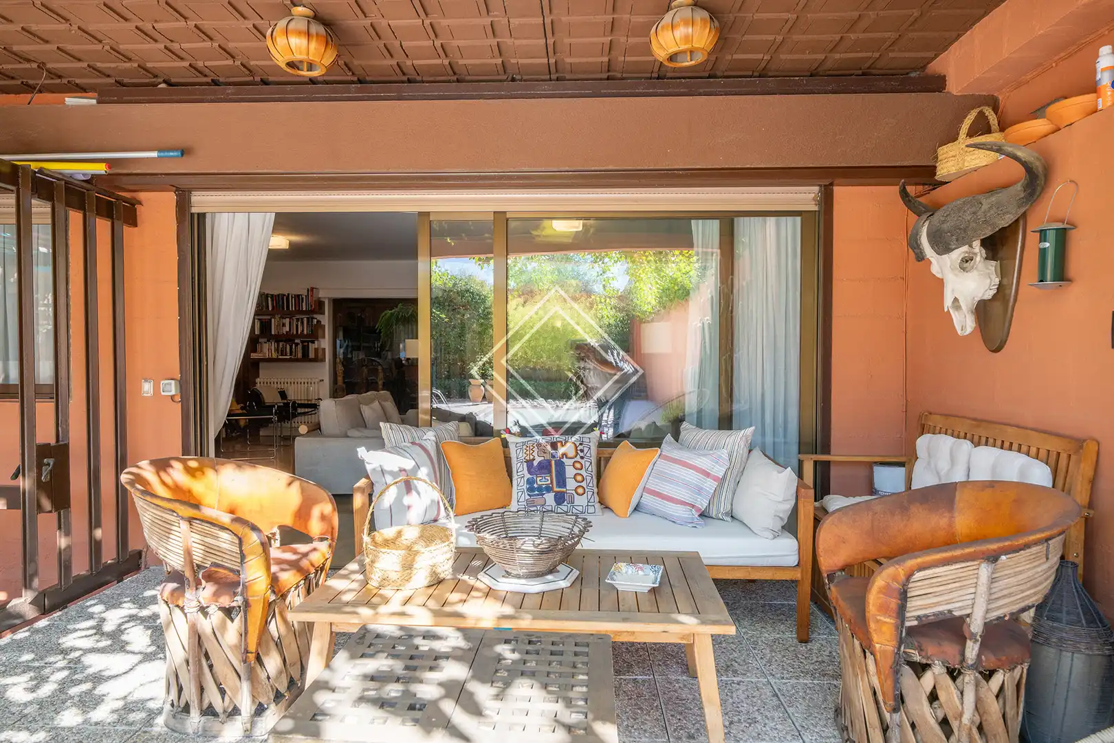 Jardín de Casa adosada en venta en Madrid con Aire acondicionado, Calefacción y Jardín privado