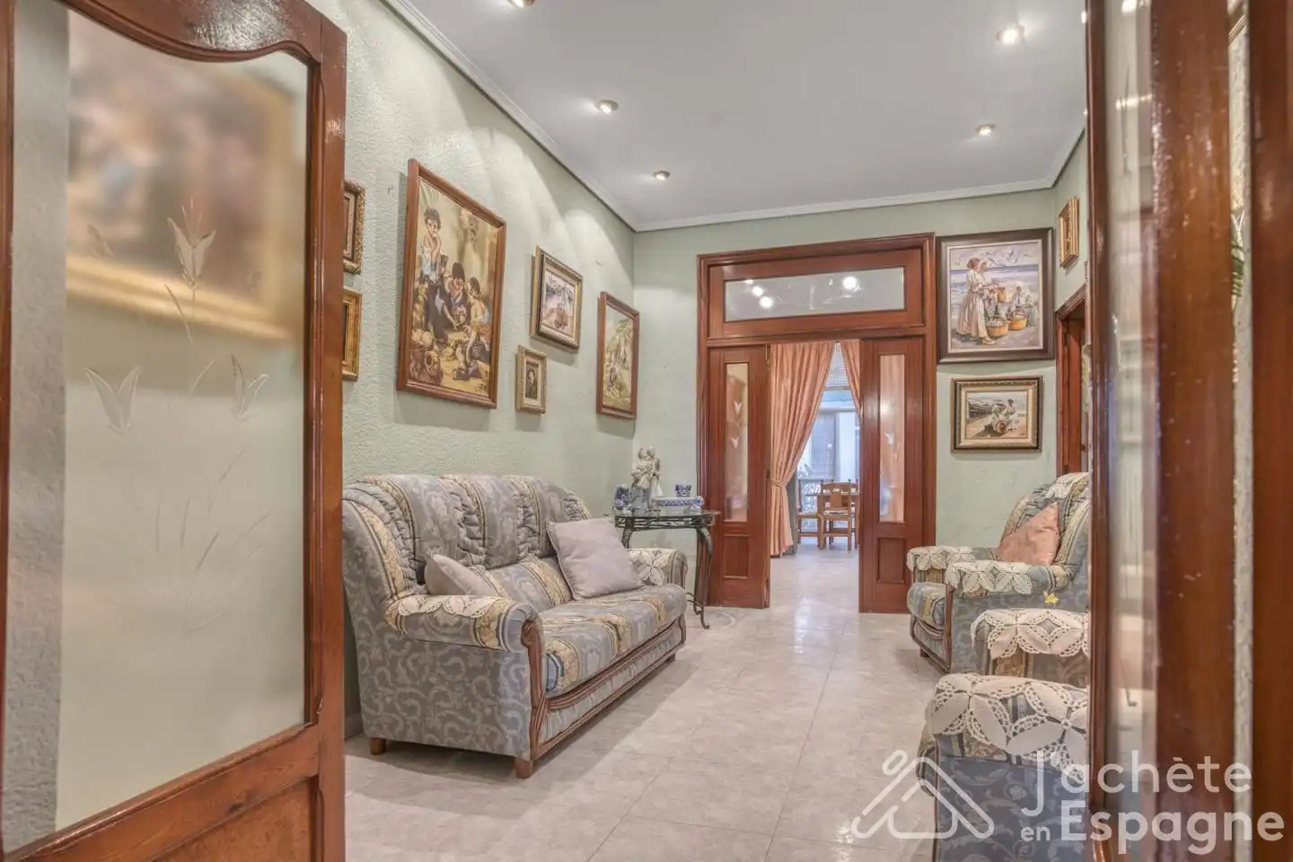 Living room of Houses for sale in Massamagrell  with Terrace and Balcony