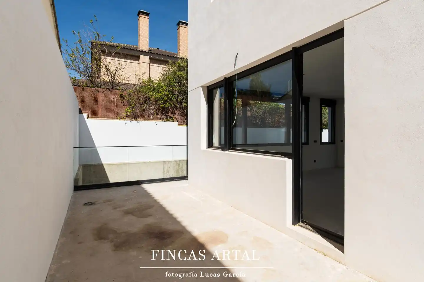 Terraza de Casa o chalet en venta en Zaragoza con Aire acondicionado, Calefacción y Jardín privado
