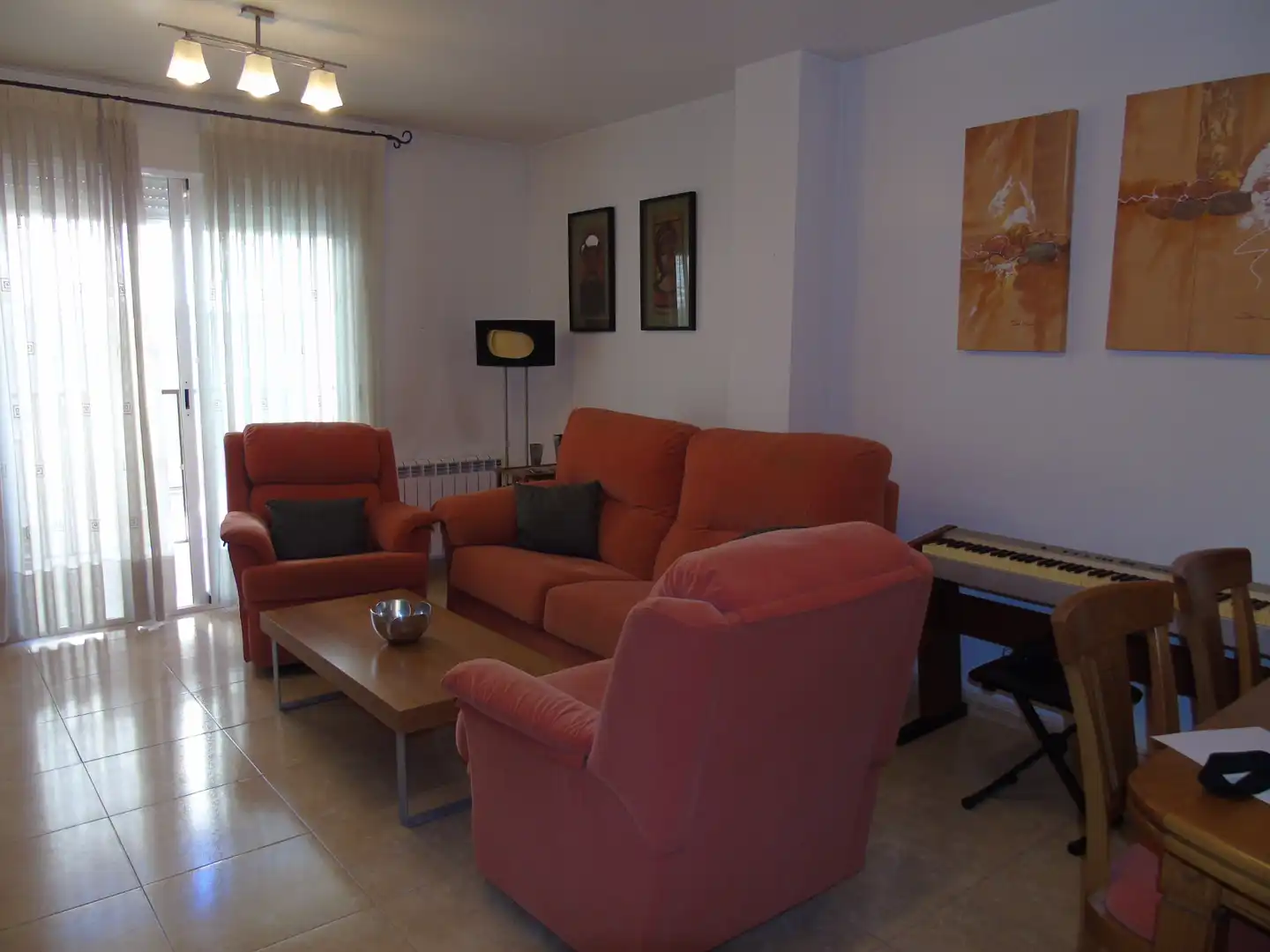 Sala de estar de Dúplex en venta en Lorquí con Aire acondicionado, Calefacción y Terraza