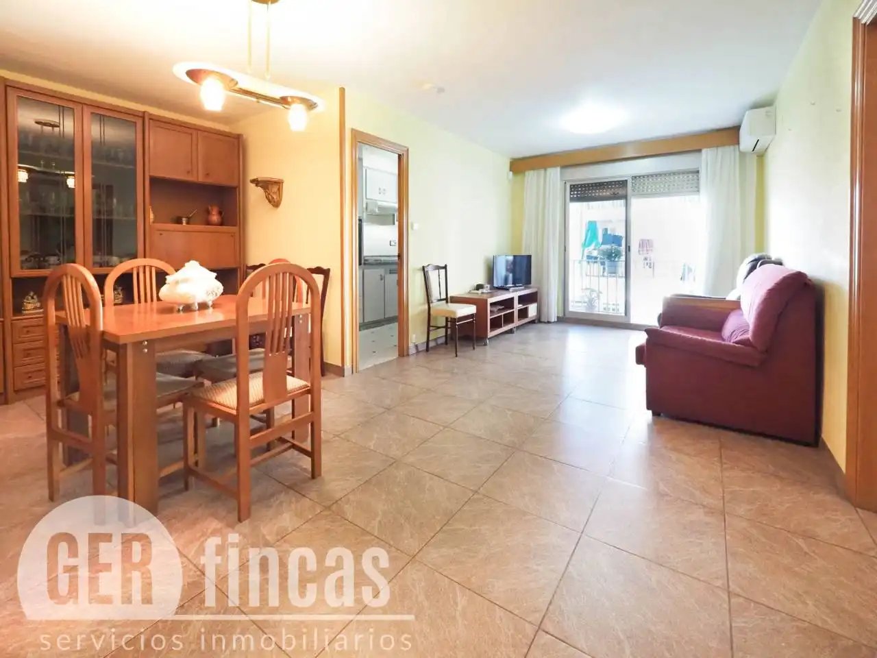 Bedroom of Flat for sale in Terrassa  with Air Conditioner and Balcony