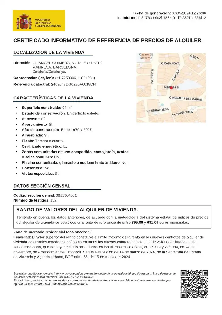 Flat for rent in Centre - Passeig i Rodalies