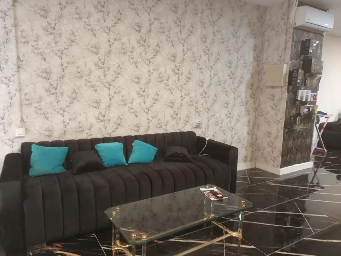 Wohnzimmer von Geschaftsraum zur Miete in Ontinyent mit Klimaanlage