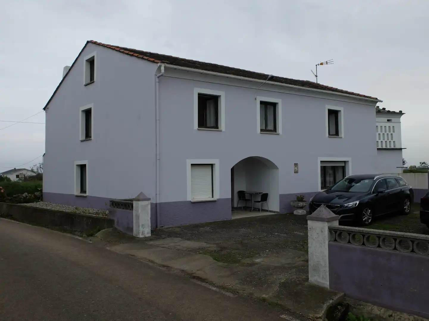Vista exterior de Casa o chalet en venta en Tapia de Casariego con Calefacción y Parquet