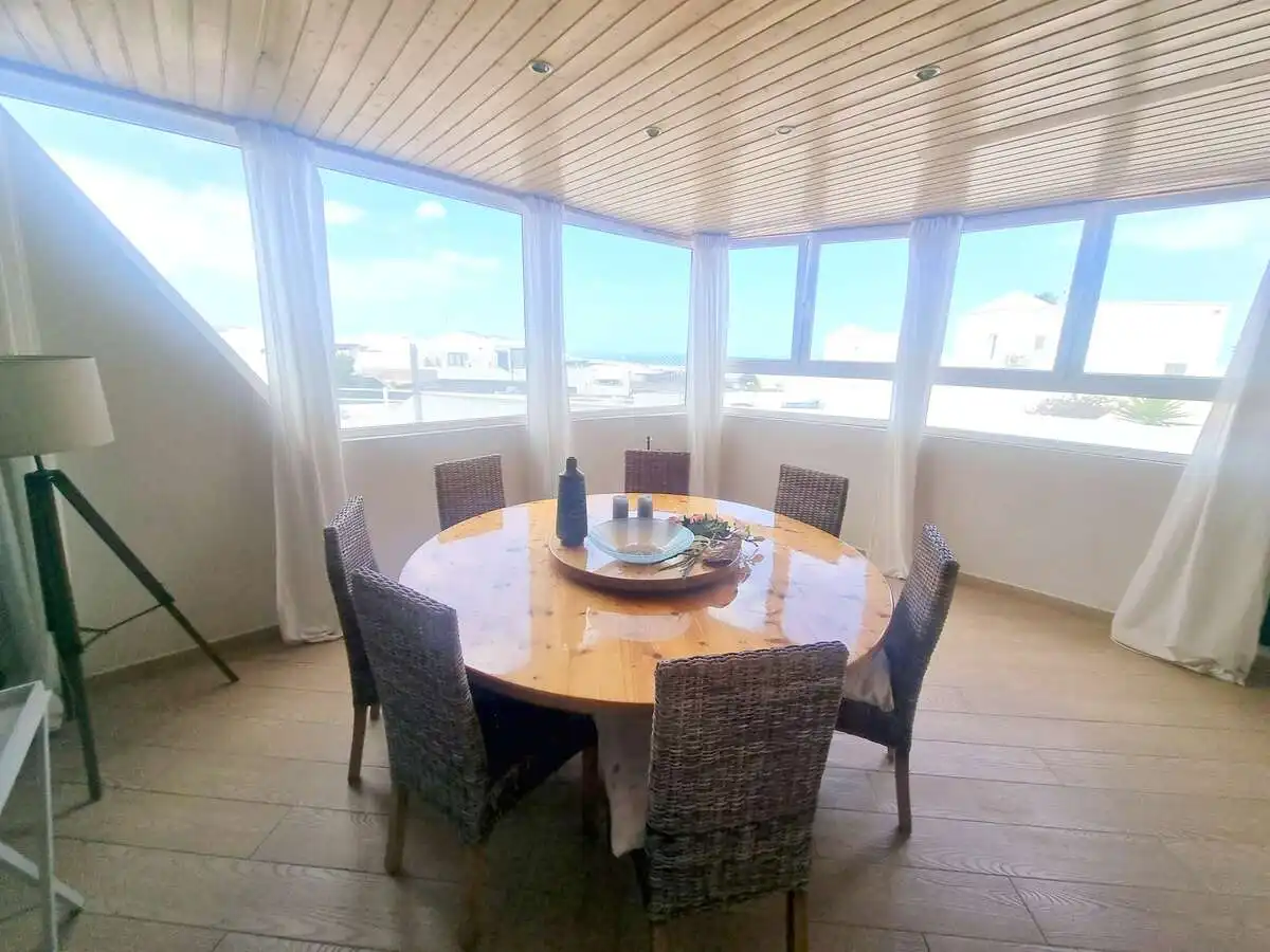 Dining room of Houses for sale in Tías  with Air Conditioner, Private garden and Terrace