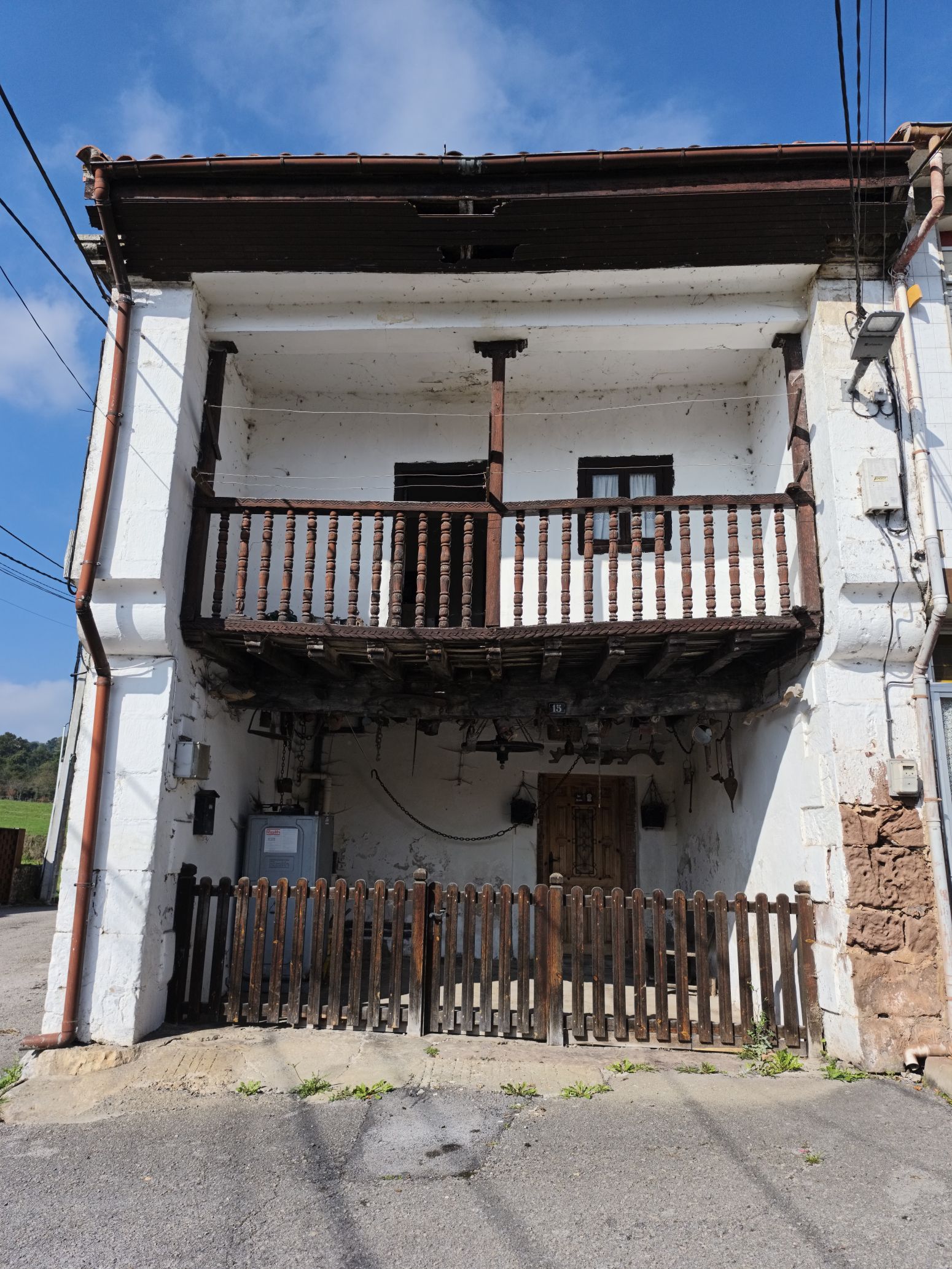 Exterior view of Single-family semi-detached for sale in Udías  with Heating, Parquet flooring and Balcony