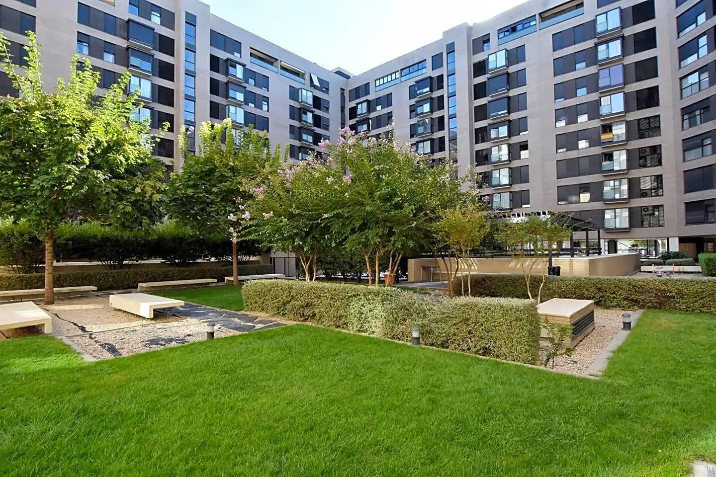 Terrasse von Wohnung zum Verkauf in Madrid mit Klimaanlage, Heizung und Abstellraum