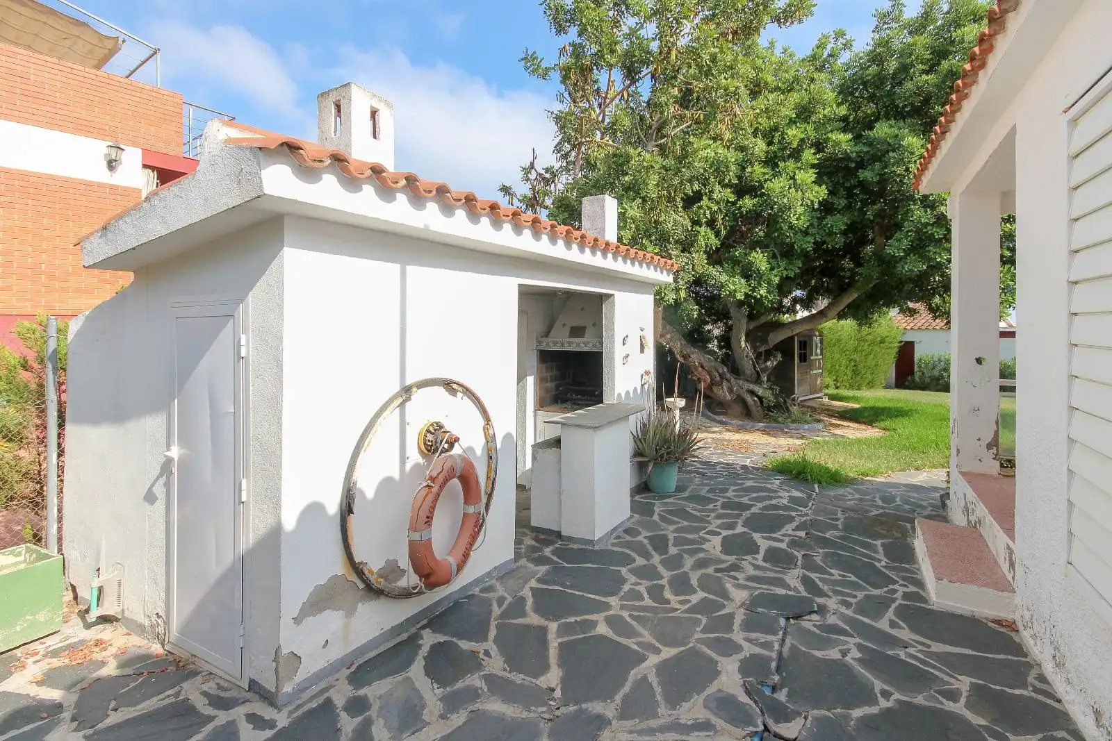 Jardín de Casa o chalet en venta en Cubelles con Calefacción, Jardín privado y Terraza