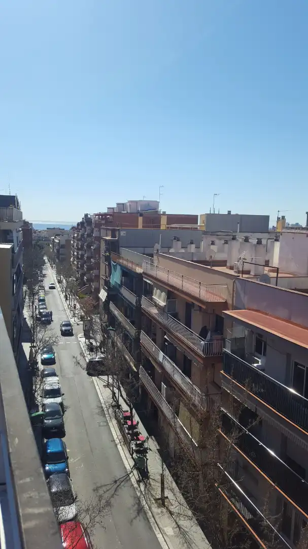 Vista exterior de Ático en venta en Badalona con Aire acondicionado, Calefacción y Terraza