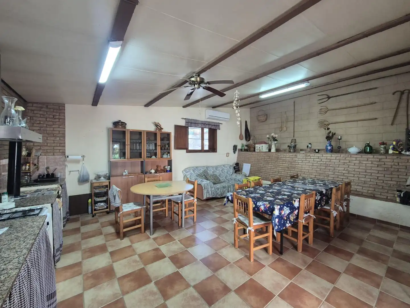 Cuina de Finca rústica en venda en Amposta amb Aire condicionat, Calefacció i Jardí privat