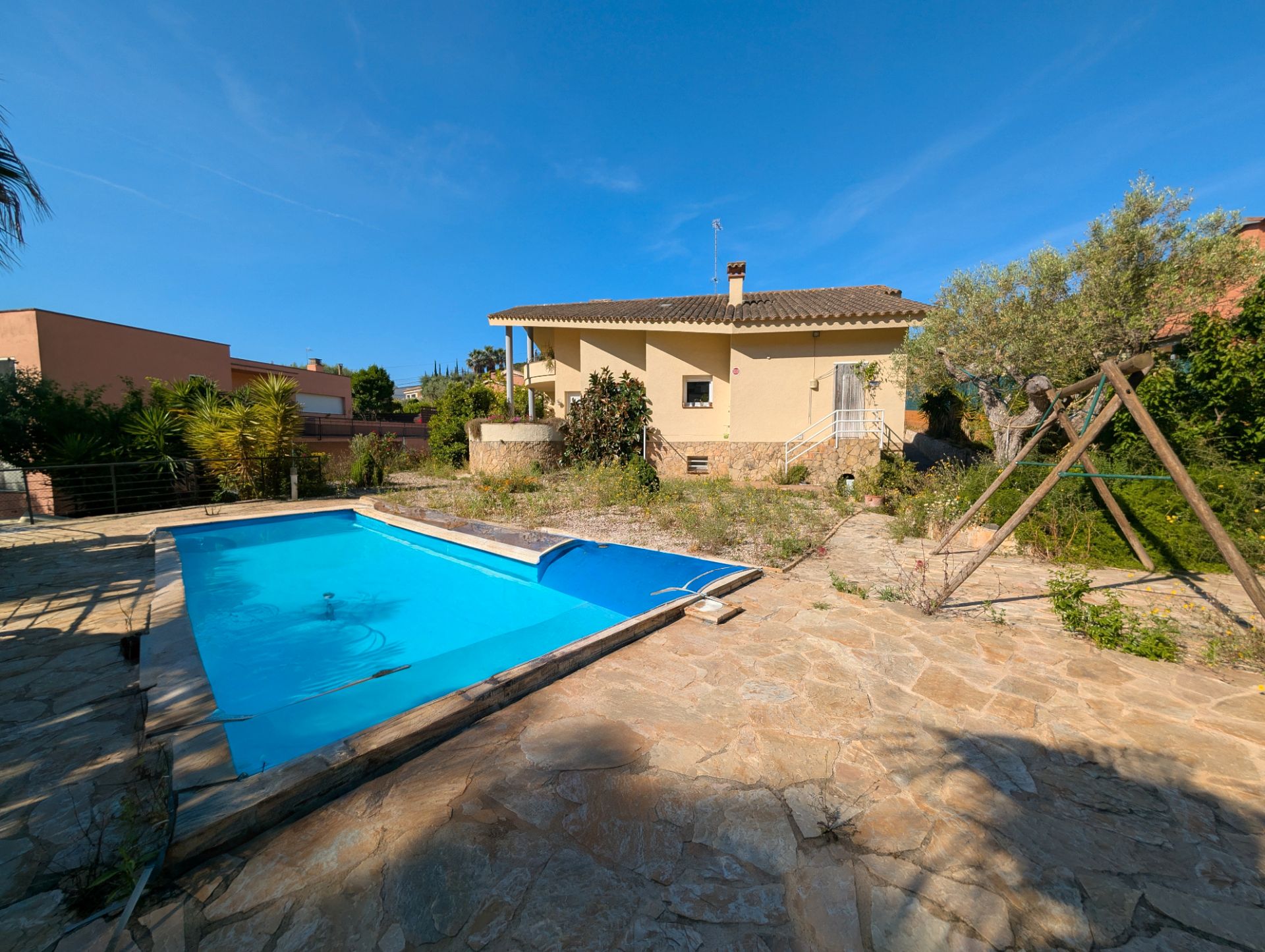 Swimming pool of House or chalet for sale in Calonge i Sant Antoni  with Air Conditioner, Heating and Private garden
