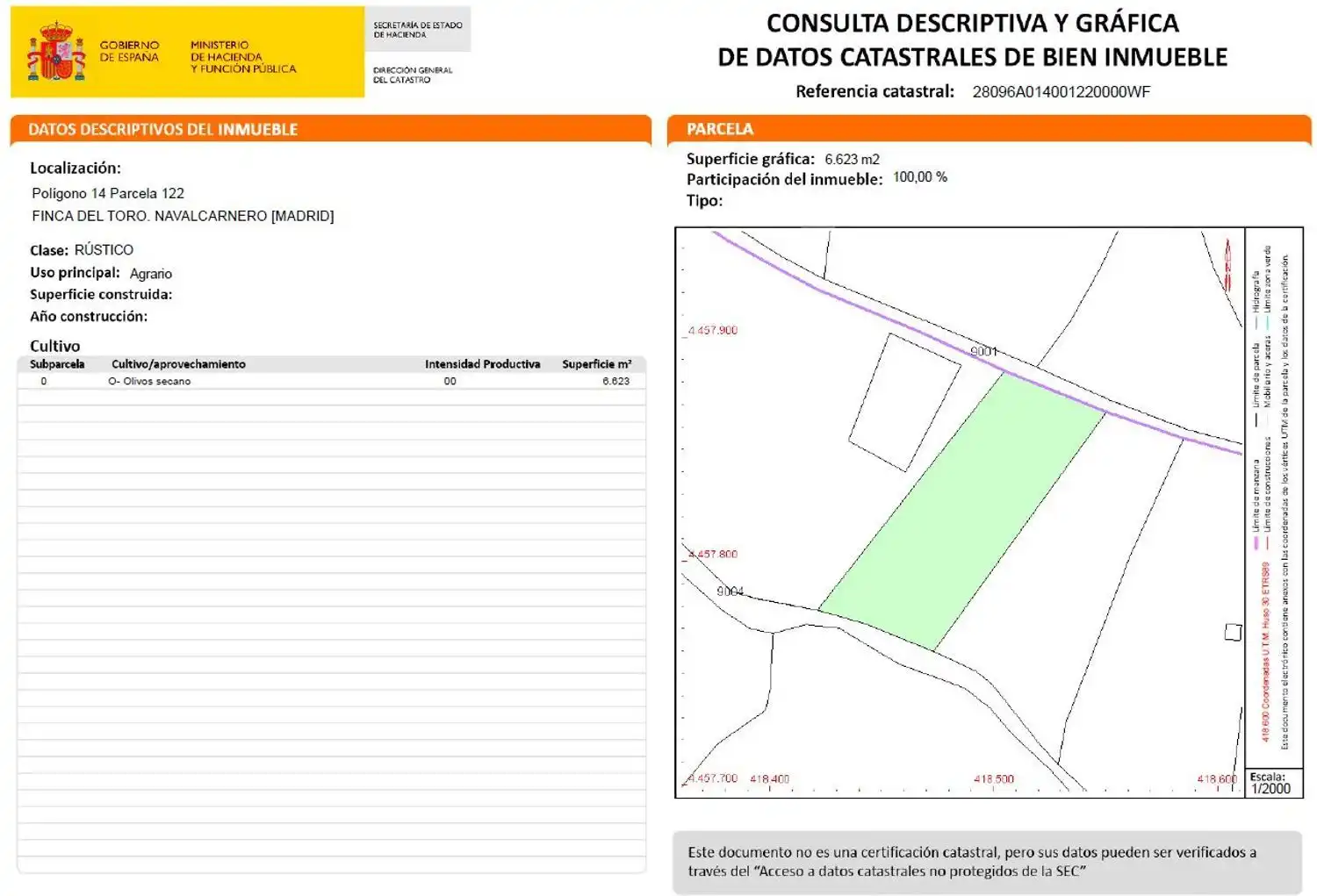 Finca rústica en venta en Navalcarnero con Jardín privado, Terraza y Trastero