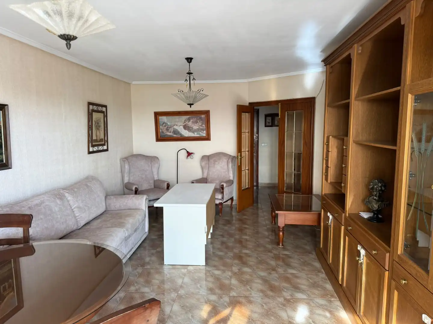 Wohnzimmer von Wohnung zur Miete in Orihuela mit Möbliert und Balkon