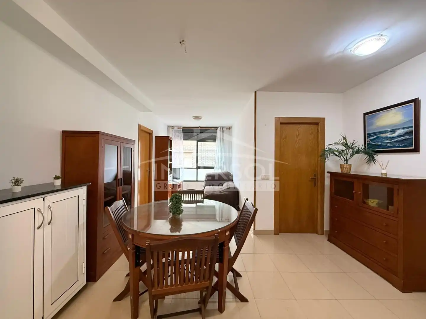 Sala de estar de Piso en venta en El Ejido con Amueblado