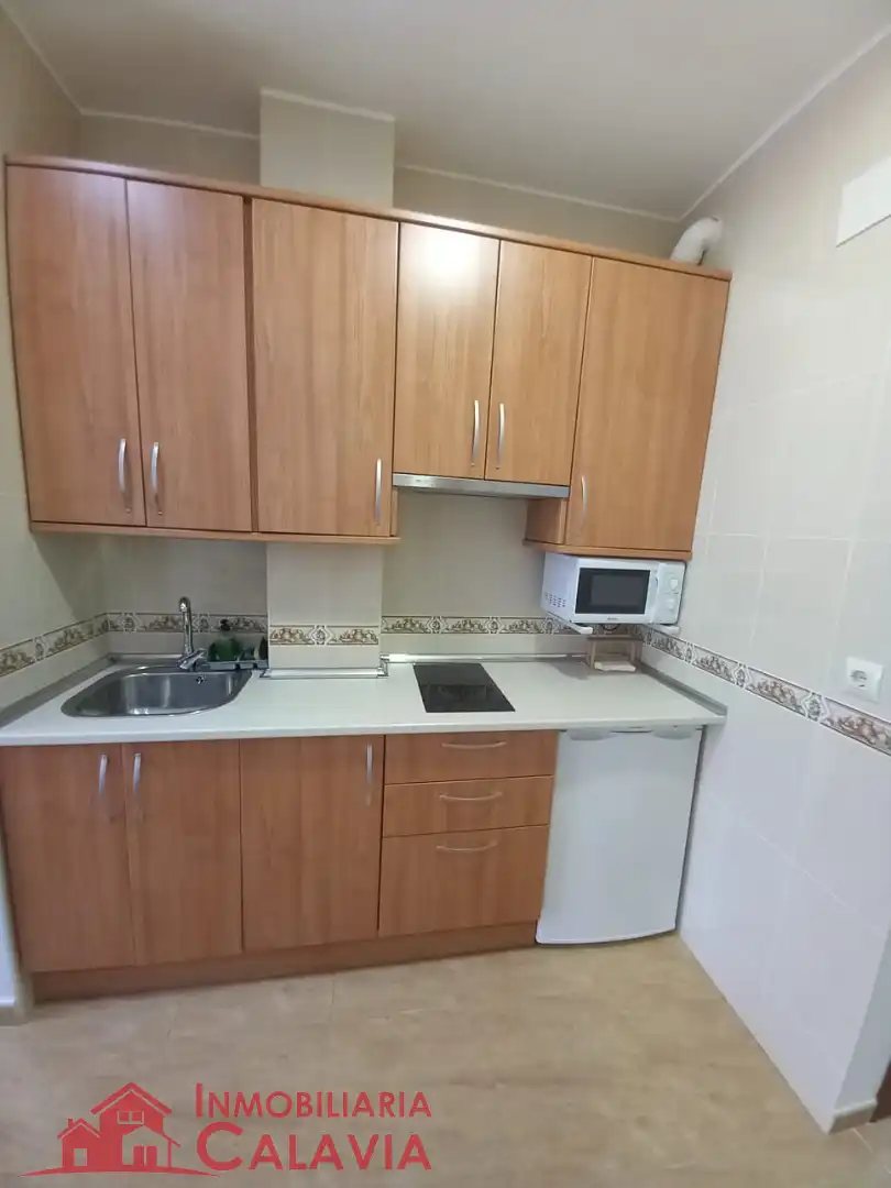 Cocina de Apartamento de alquiler en Baeza con Aire acondicionado, Calefacción y Amueblado