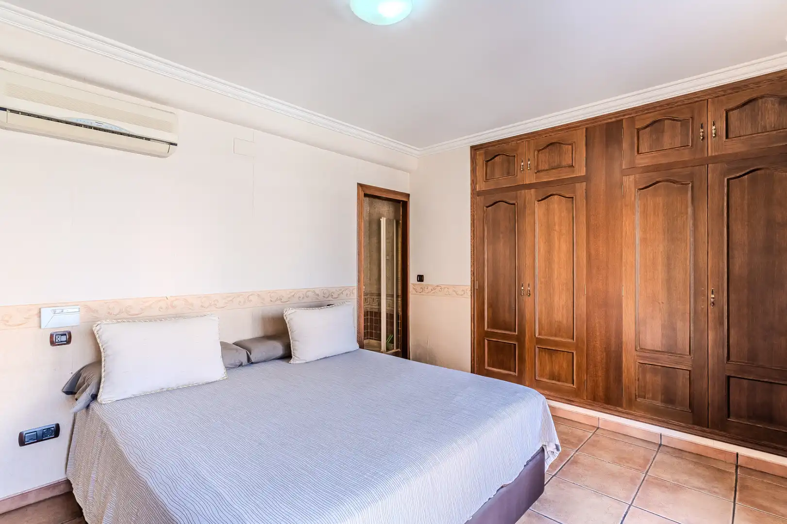 Bedroom of Flat for sale in Burriana / Borriana  with Air Conditioner, Heating and Terrace