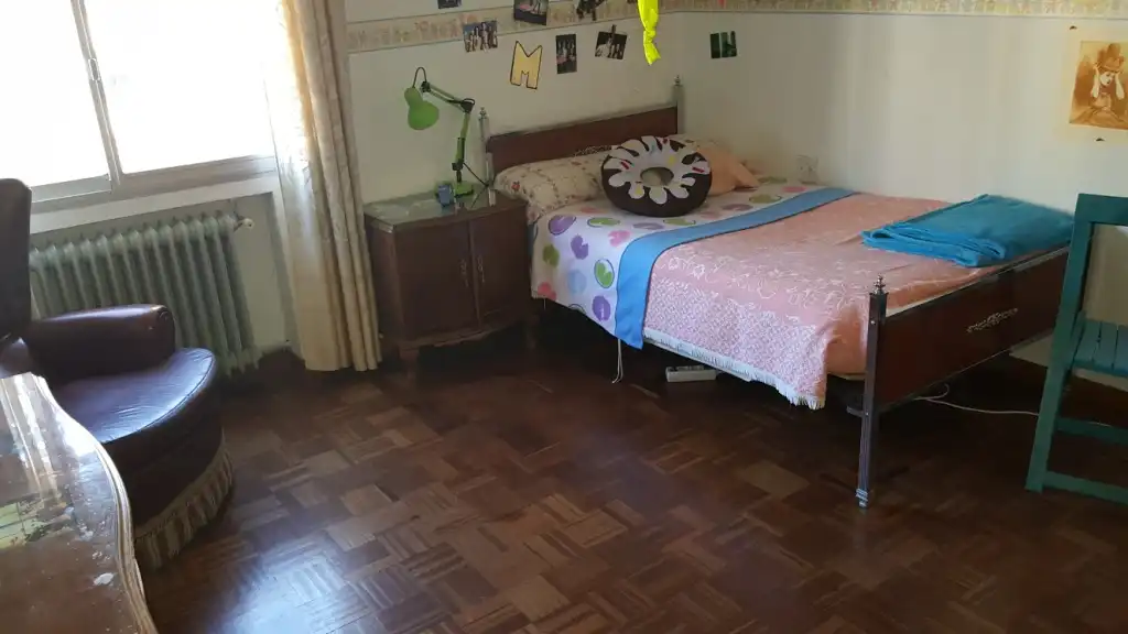 Schlafzimmer von Wohnung zur Miete in Cuenca mit Heizung, Terrasse und Möbliert