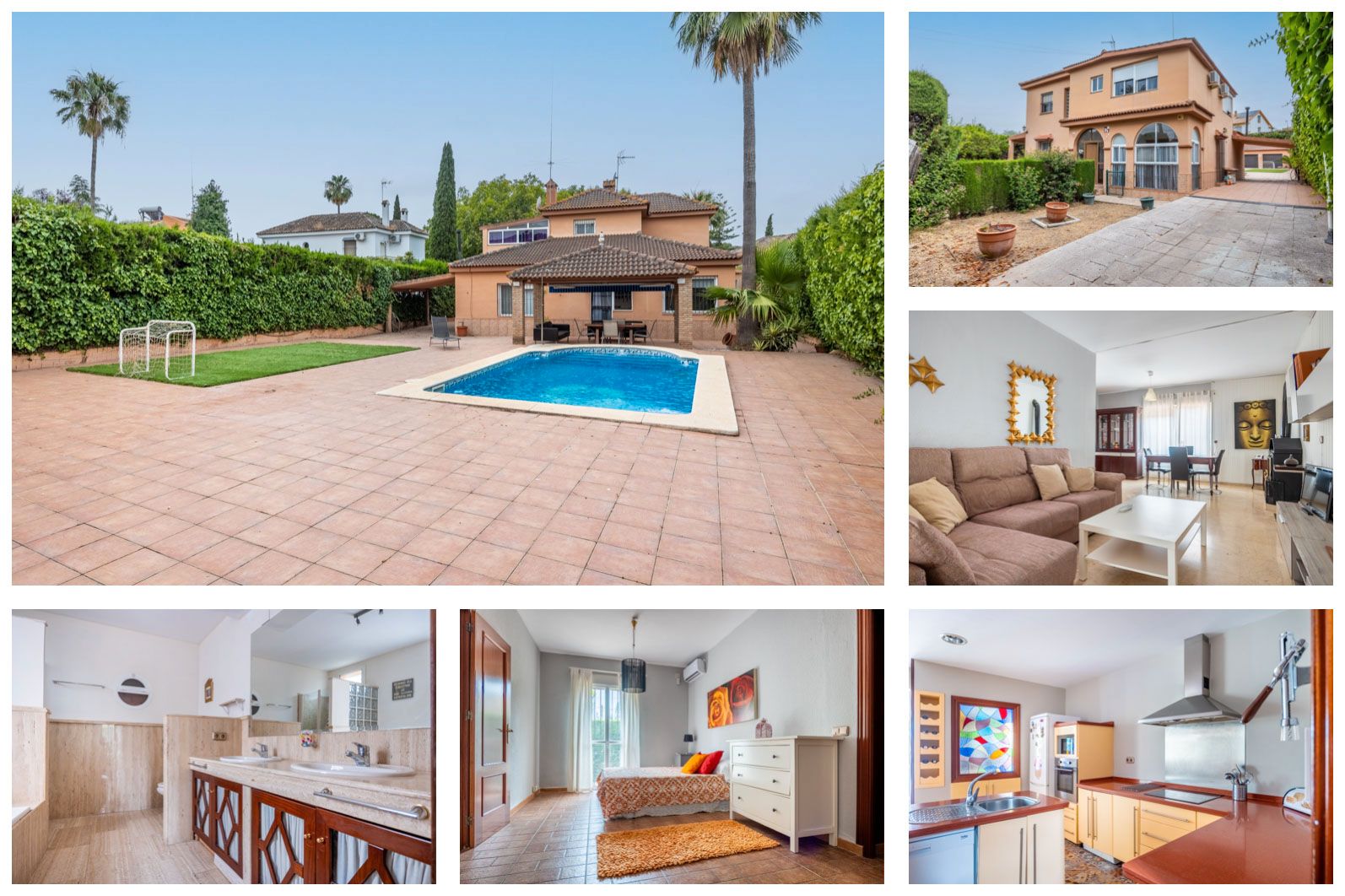 Vista exterior de Casa o chalet en venta en Montequinto con Aire acondicionado, Calefacción y Jardín privado