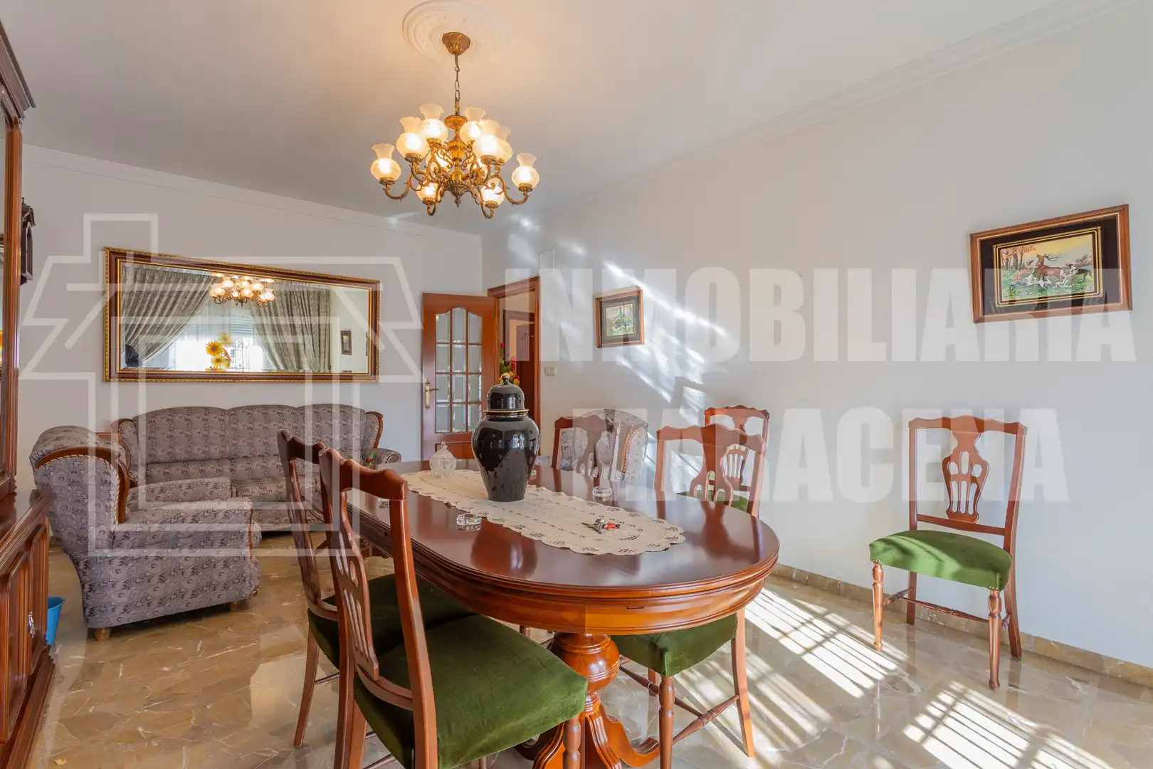 Dining room of Houses for sale in Granada  with Air Conditioner, Terrace and Oven