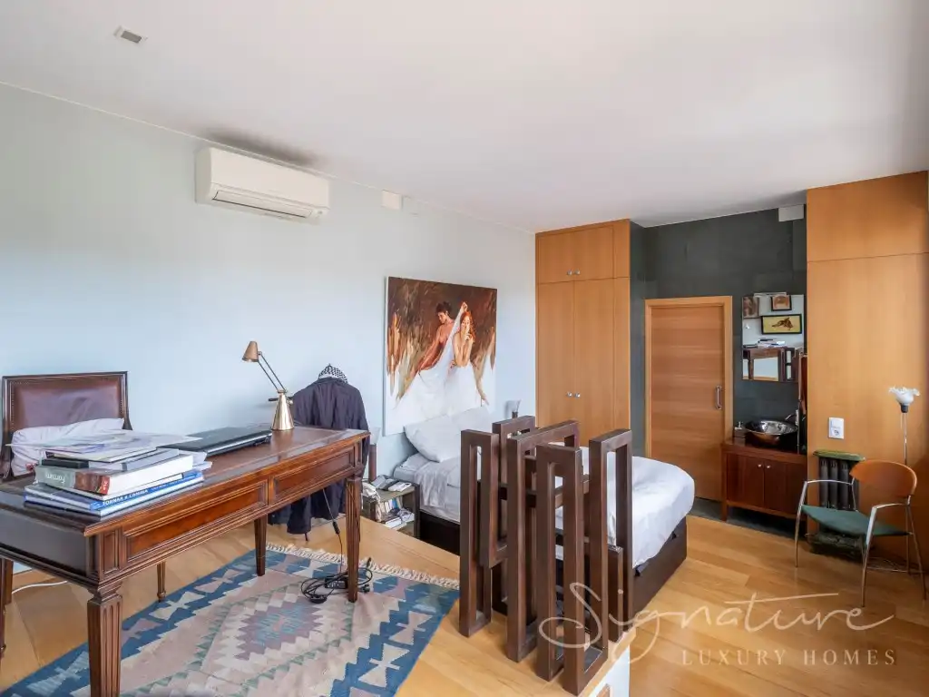 Dormitori de Casa o xalet en venda en Sant Cugat del Vallès amb Aire condicionat, Calefacció i Terrassa