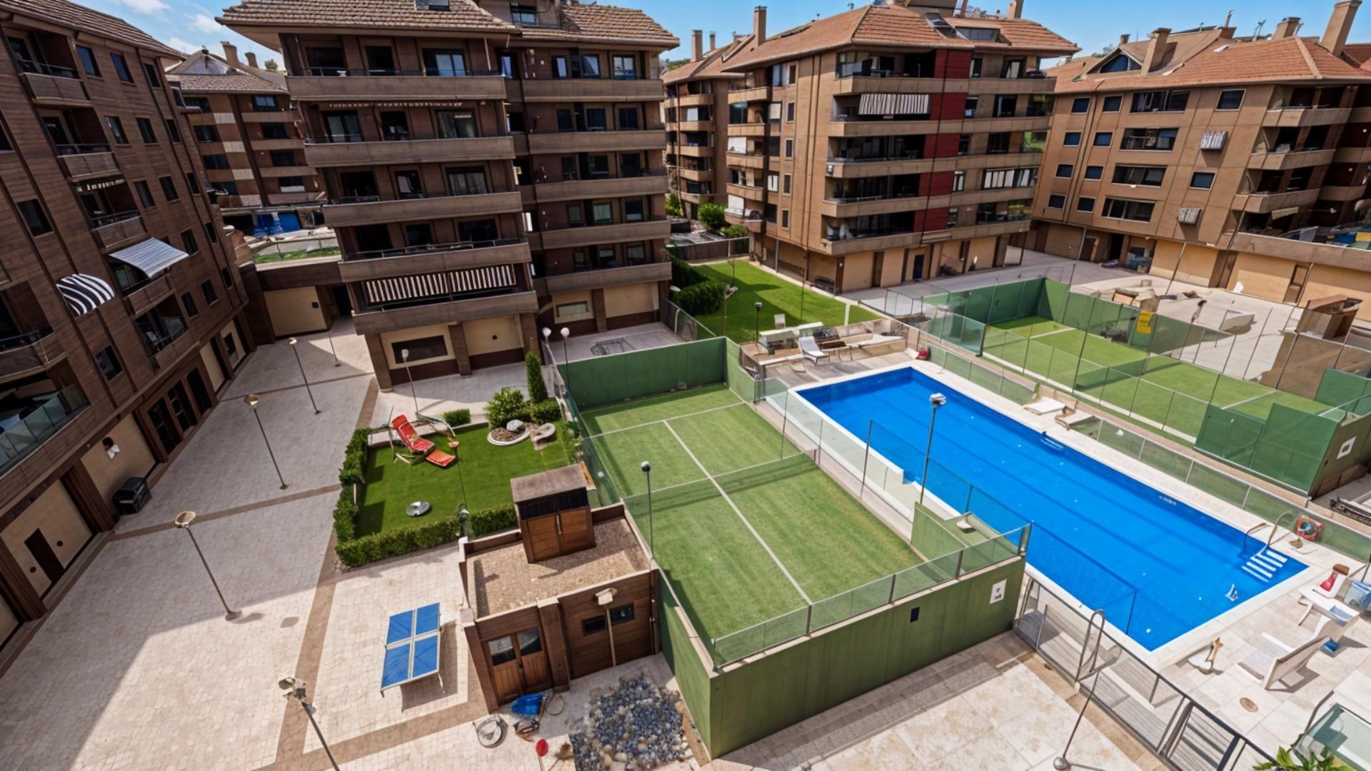 Piscina de Apartament en venda en Alcalá de Henares amb Aire condicionat, Calefacció i Traster