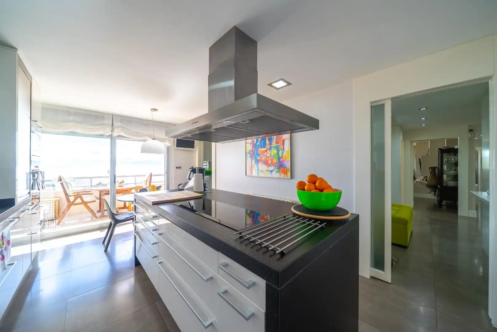Cocina de Apartamento en venta en Villajoyosa / La Vila Joiosa con Aire acondicionado, Trastero y Amueblado