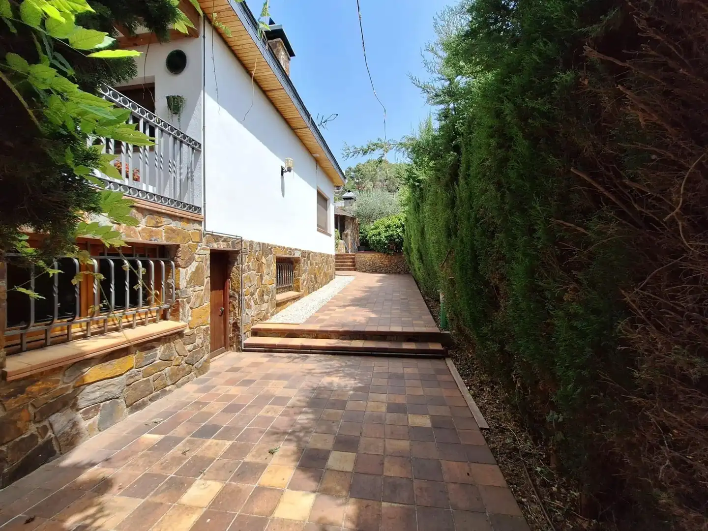 Terrassa de Casa o xalet en venda en Castellar del Vallès amb Aire condicionat, Calefacció i Jardí privat