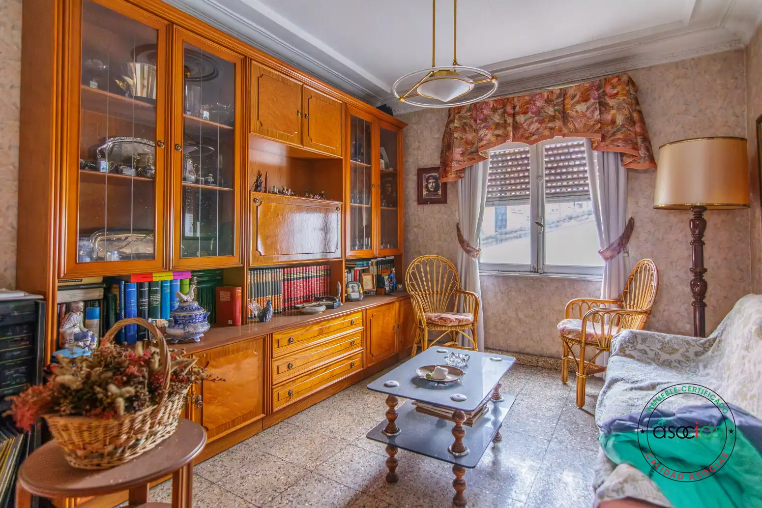 Living room of Attic for sale in Langreo  with Heating and Furnished