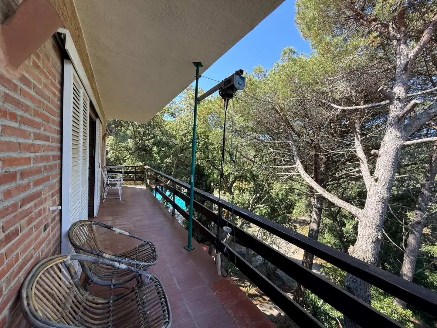 Terraza de Finca rústica en venta en Castell d'Aro, Platja d'Aro i s'Agaró con Aire acondicionado, Calefacción y Jardín privado