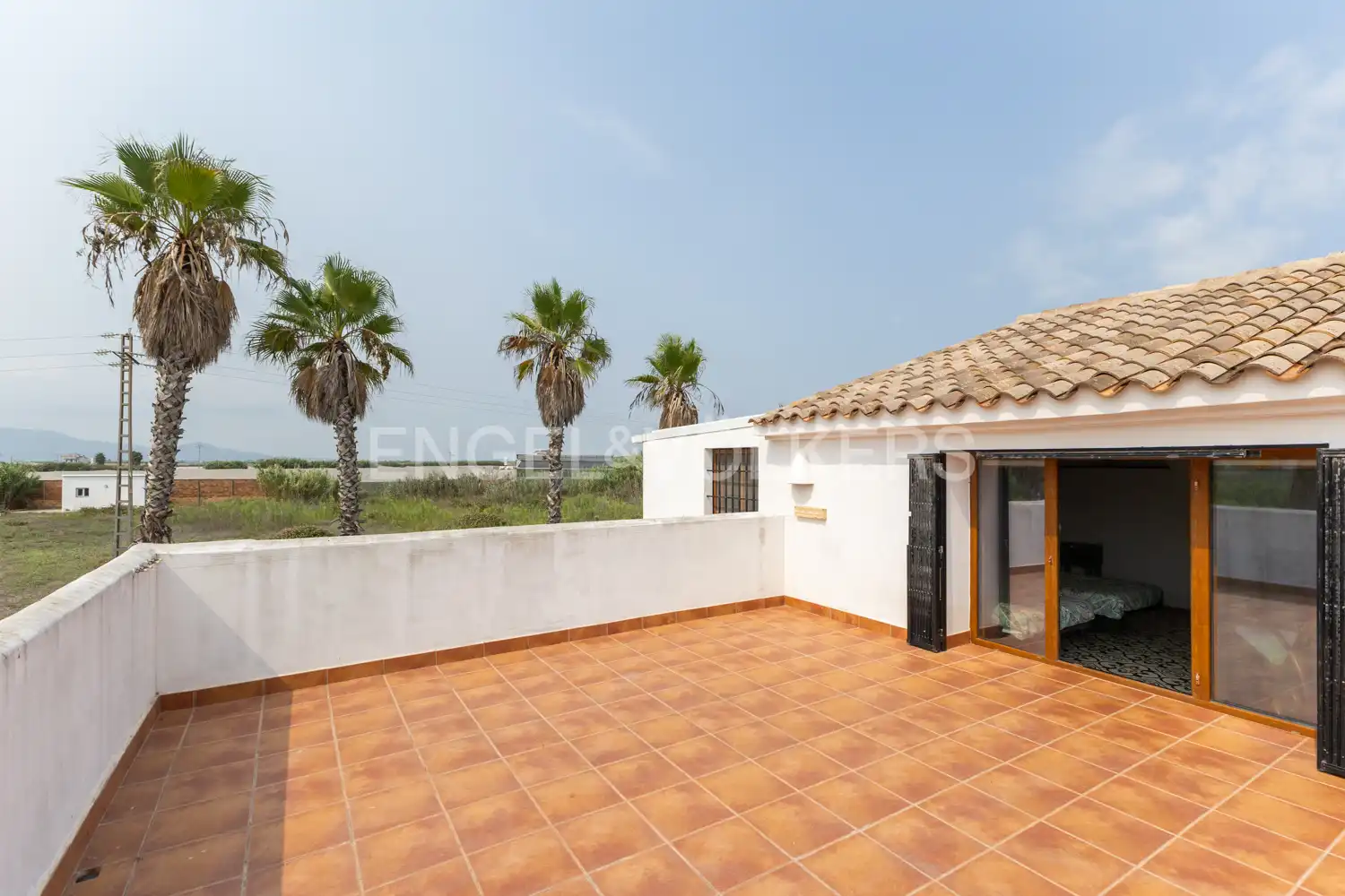 Terrassa de Casa o xalet en venda en Sueca amb Aire condicionat, Calefacció i Jardí privat