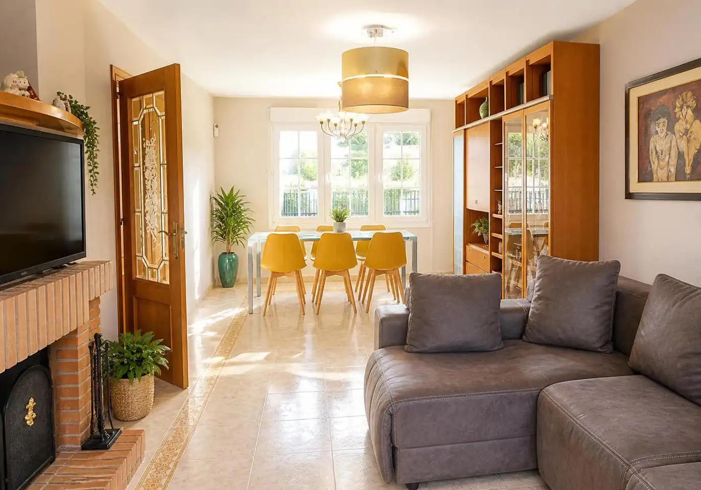 Sala de estar de Casa o chalet en venta en Calatayud con Calefacción, Jardín privado y Terraza