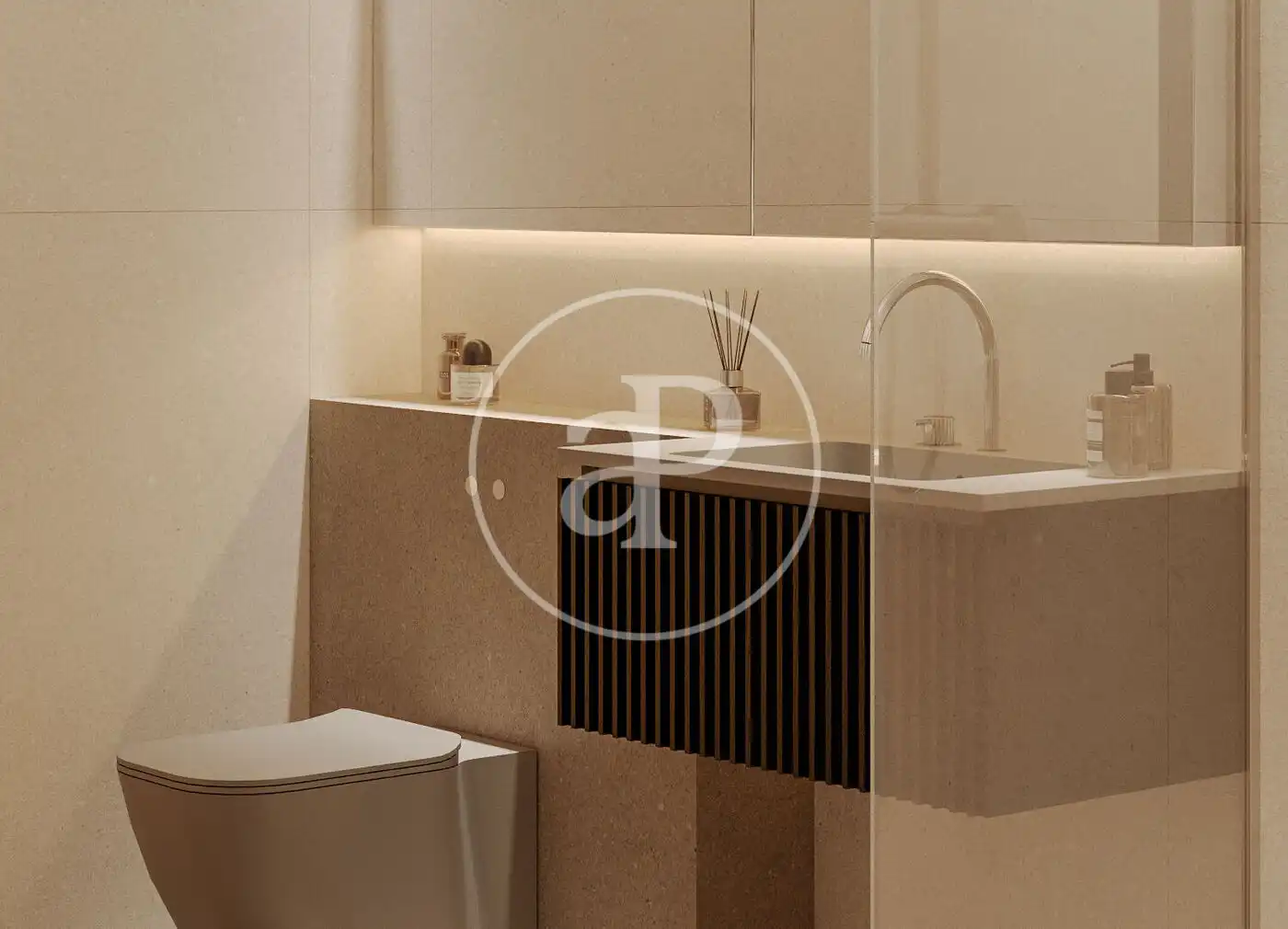 Baño de Loft en venta en Godella con Aire acondicionado, Calefacción y Jardín privado