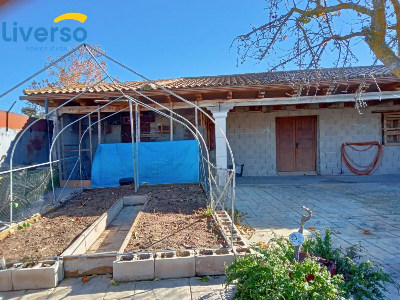 Jardín de Casa o chalet en venta en Mambrilla de Castrejón con Calefacción, Jardín privado y Trastero