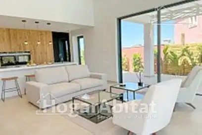 Sala d'estar de Casa o xalet en venda en Cuevas del Almanzora amb Aire condicionat, Jardí privat i Terrassa